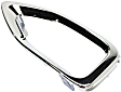 Front, Driver and Passenger Side Fog Light Trims, Chrome