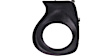 Front, Driver and Passenger Side Fog Light Trims, Textured Black