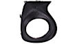 Front, Driver and Passenger Side Fog Light Trims, Textured Black