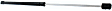 Driver and Passenger Side Hood Lift Supports, 10.81 in. Compressed Length, 18.84 in. Extended Length, Canada Built Vehicle