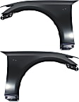Front, Driver and Passenger Side Fenders, With turn signal light hole