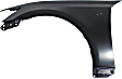 Front, Driver and Passenger Side Fenders, With turn signal light hole