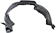 2012 Lexus RX450h - Front, Driver and Passenger Side Fender Liner