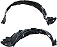 2013 Lexus CT200h - Front, Driver and Passenger Side Fender Liner