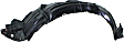 2013 Lexus CT200h - Front, Driver and Passenger Side Fender Liner