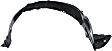 2013 Lexus CT200h - Front, Driver and Passenger Side Fender Liner