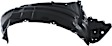 2013 Lexus CT200h - Front, Driver and Passenger Side Fender Liner