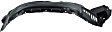 Front, Driver and Passenger Side, Fender Liner