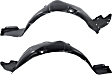 Front, Driver and Passenger Side, Fender Liner, USA Built Vehicle