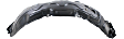 2011 Lexus ES350 Base - Front, Driver and Passenger Side Fender Liner