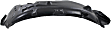 Front, Driver and Passenger Side, Fender Liner