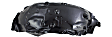 Front, Driver and Passenger Side, Fender Liner