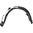 Front, Driver and Passenger Side, Fender Liner