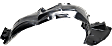 2015 Lexus RX350 Base - Front, Driver and Passenger Side Fender Liner, For Models With F Sport Package