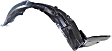 2009-2010 Lexus IS250 - Front, Driver and Passenger Side, Rear Section, Fender Liner