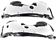 2014 Lincoln MKZ - Front, Driver and Passenger Side Fender Liner