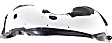 2014 Lincoln MKZ - Front, Driver and Passenger Side Fender Liner