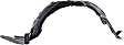 2015 Lexus IS350 - Front, Driver and Passenger Side Fender Liner