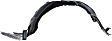 2015 Lexus IS350 - Front, Driver and Passenger Side Fender Liner