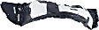 2014 Lexus LS460 - Front, Driver and Passenger Side Fender Liner, For Models With F Sport Package