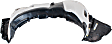 2014 Lexus LS460 - Front, Driver and Passenger Side Fender Liner, For Models With F Sport Package