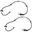 Rear, Driver and Passenger Side Brake Pad Sensor