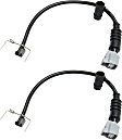 Front, Driver and Passenger Side Brake Pad Sensors