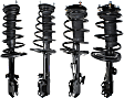 2006 Toyota Camry - Front and Rear, Driver and Passenger Side Fully Loaded Strut