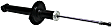 Bare Strut - Rear, Driver and Passenger Side, For Models Without Air Suspension
