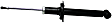 Bare Strut - Rear, Driver and Passenger Side, For Models Without Air Suspension