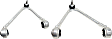 Front, Driver and Passenger Side, Upper Control Arms