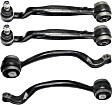 Front, Driver and Passenger Side, Upper and Lower, Frontward Control Arms
