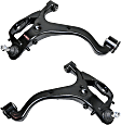 Front, Driver and Passenger Side, Lower Control Arms, With Ball Joints