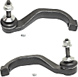 Front, Driver and Passenger Side, Outer Tie Rod Ends