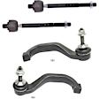 Front, Driver and Passenger Side, Inner and Outer Tie Rod Ends