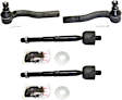 Front, Driver and Passenger Side, Inner and Outer Tie Rod Ends