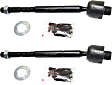 Front, Driver and Passenger Side, Inner Tie Rod Ends