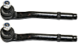 Front, Driver and Passenger Side, Outer Tie Rod Ends