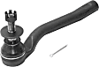 Front, Driver and Passenger Side, Outer Tie Rod Ends