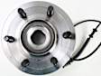 Front and Rear, Driver and Passenger Side Wheel Hub, 6 Lugs, With Bearing, With Sensor, 4WD