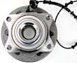 Front and Rear, Driver and Passenger Side Wheel Hub, 6 Lugs, With Bearing, With Sensor, 4WD