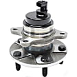 Front and Rear, Driver and Passenger Side Wheel Hub, 5 Lugs, With Bearing, 4.3L, 8Cyl