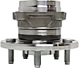 Rear, Driver and Passenger Side Wheel Hub, 5 Lugs, With Bearing