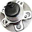 2007 Lexus LS460 L - Front Wheel Hub, 5 Lugs, With Bearing, With Sensor