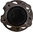 Rear, Driver and Passenger Side Wheel Hub, 5 Lugs, With Bearing, FWD