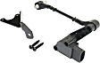 Front, Driver and Passenger Side Suspension Ride Height Sensors; 3-pin plug compatible with 6-pin plug, with Brackets