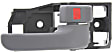1998 Toyota Land Cruiser - Front or Rear, Driver and Passenger Side Gray Interior Door Handle, With Door Lock Button, Sport Utility