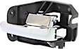 2000-2002 Lincoln LS - Front, Driver and Passenger Side Chrome Interior Door Handle, With door lock button, Sedan
