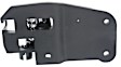 2000-2002 Lincoln LS - Front, Driver and Passenger Side Chrome Interior Door Handle, With door lock button, Sedan