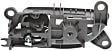 2006-2015 Lexus IS350 - Front, Driver and Passenger Side Interior Door Handles, Gray bezel with chrome lever, With door lock button